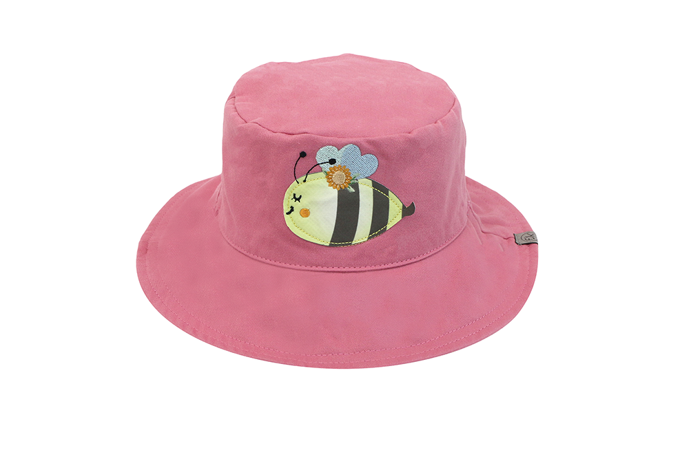 Baby/kids Reversible Mixed Sun Hat - Bees