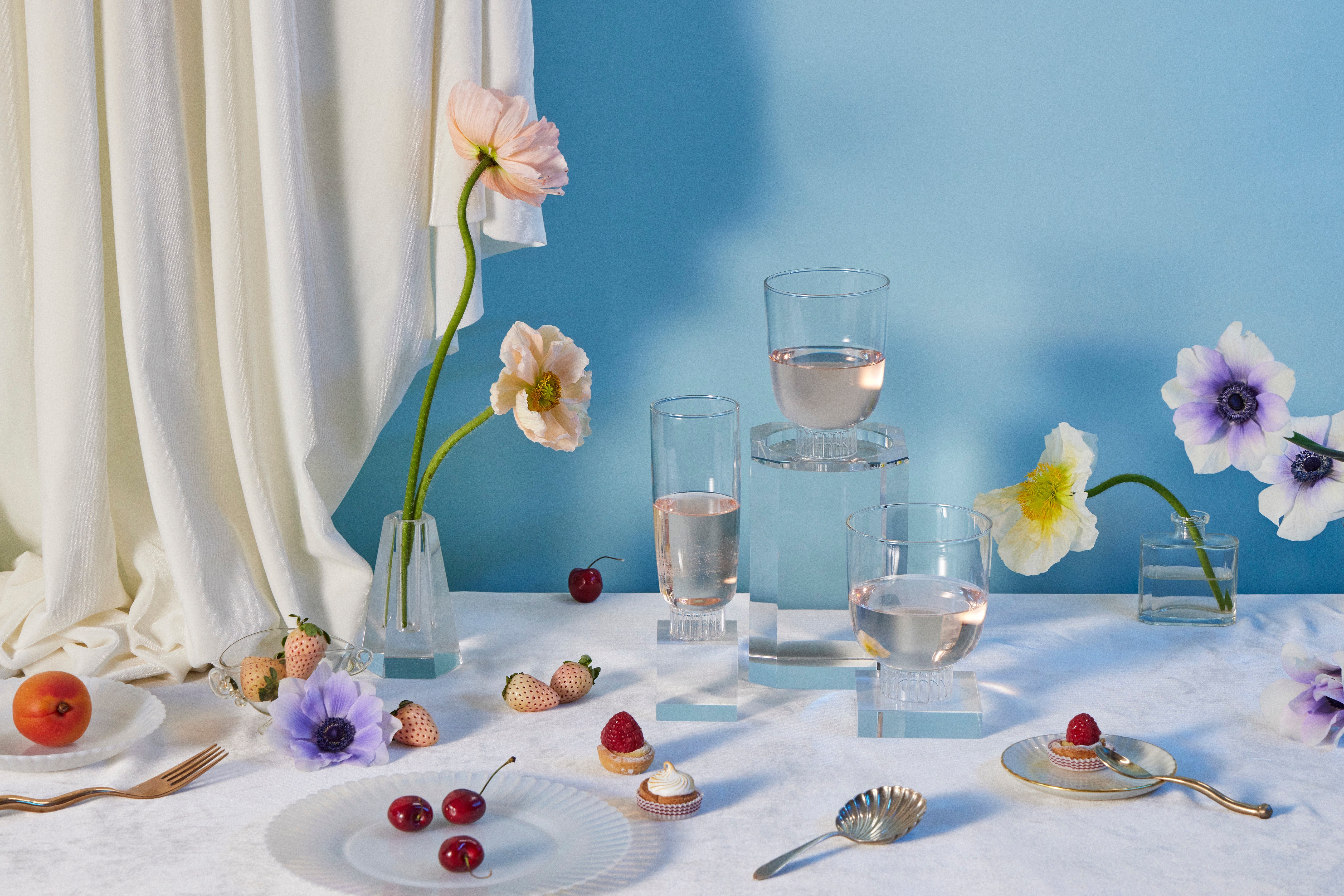 Romantic Champagne Flutes