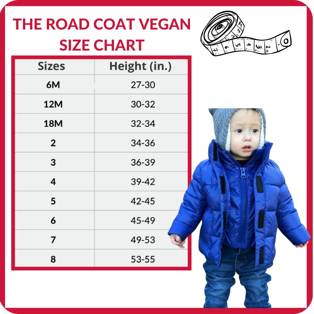 Car Seat Coat | The Road Coat Vegan - Royal Blue