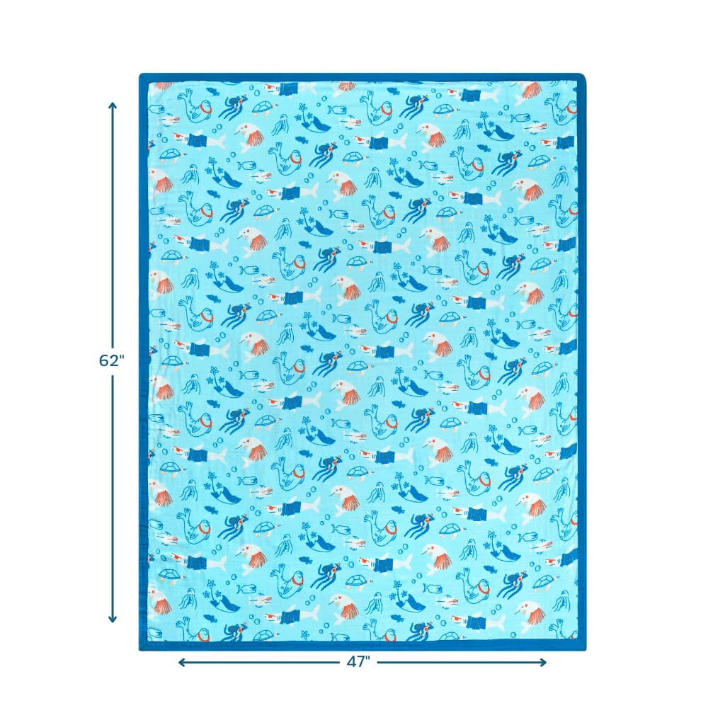 Reef Rascals Throw Blanket
