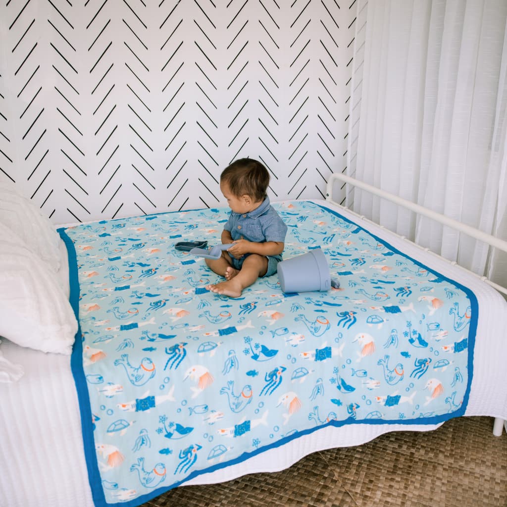 Reef Rascals Throw Blanket