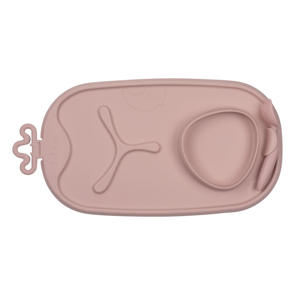 Roll + Go Mealtime Mat - Blush