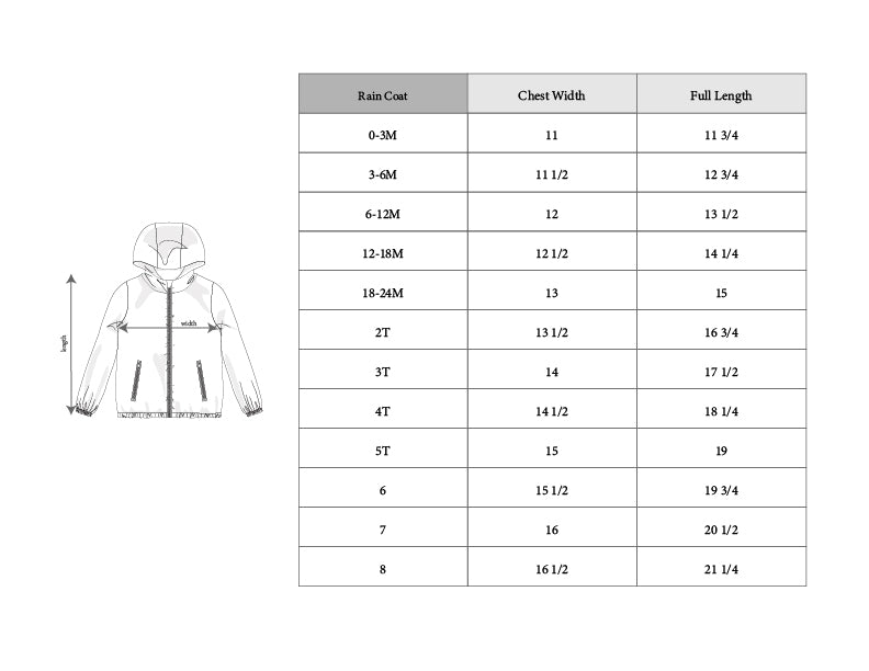 Boy's Rain Coat