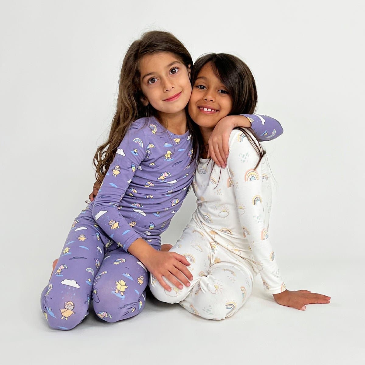 Rainbow Bear Bamboo Kids Pajamas