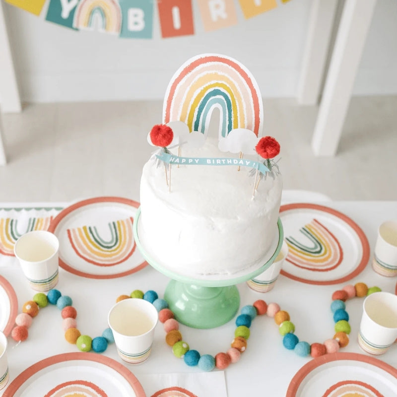Little Rainbow - Birthday Party Supplies In A Box