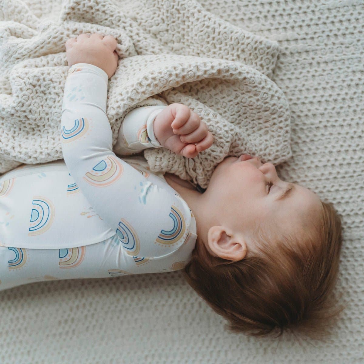 Rainbows Bamboo Convertible Footie