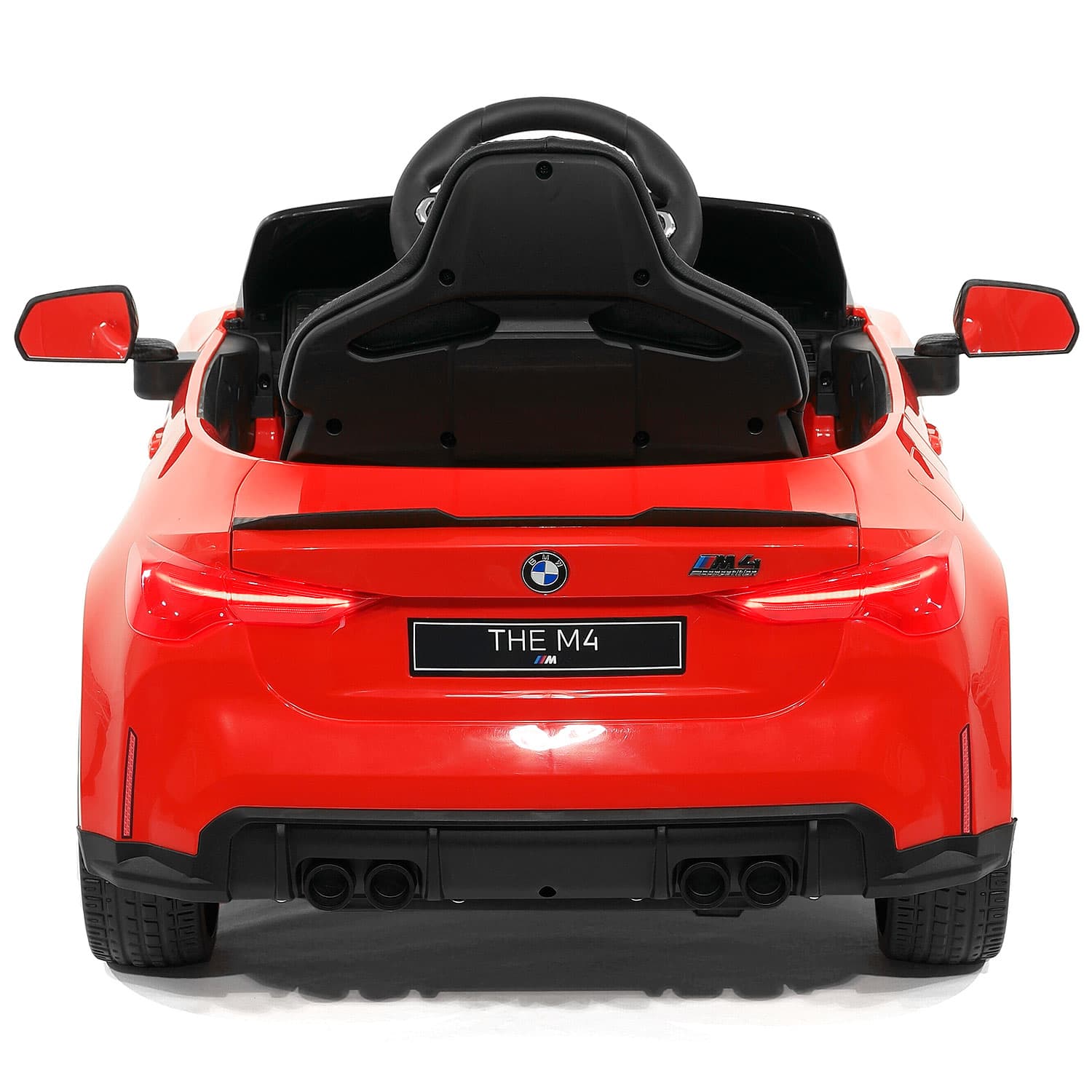 Bmw M4 12v Kids Ride-on Car With R/c Parental Remote | Red