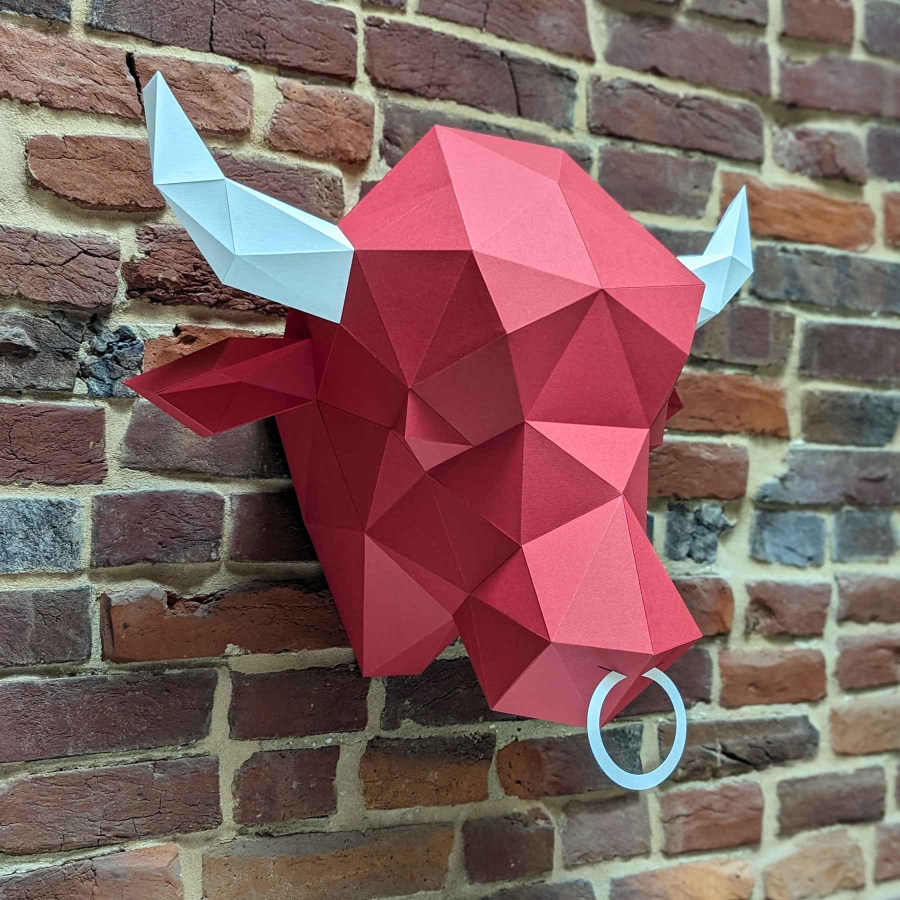 Simon The Bull | Diy Paper Craft Animal Kit