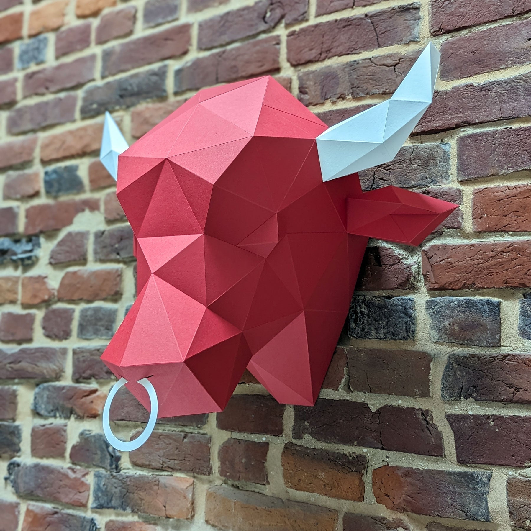 Simon The Bull | Diy Paper Craft Animal Kit