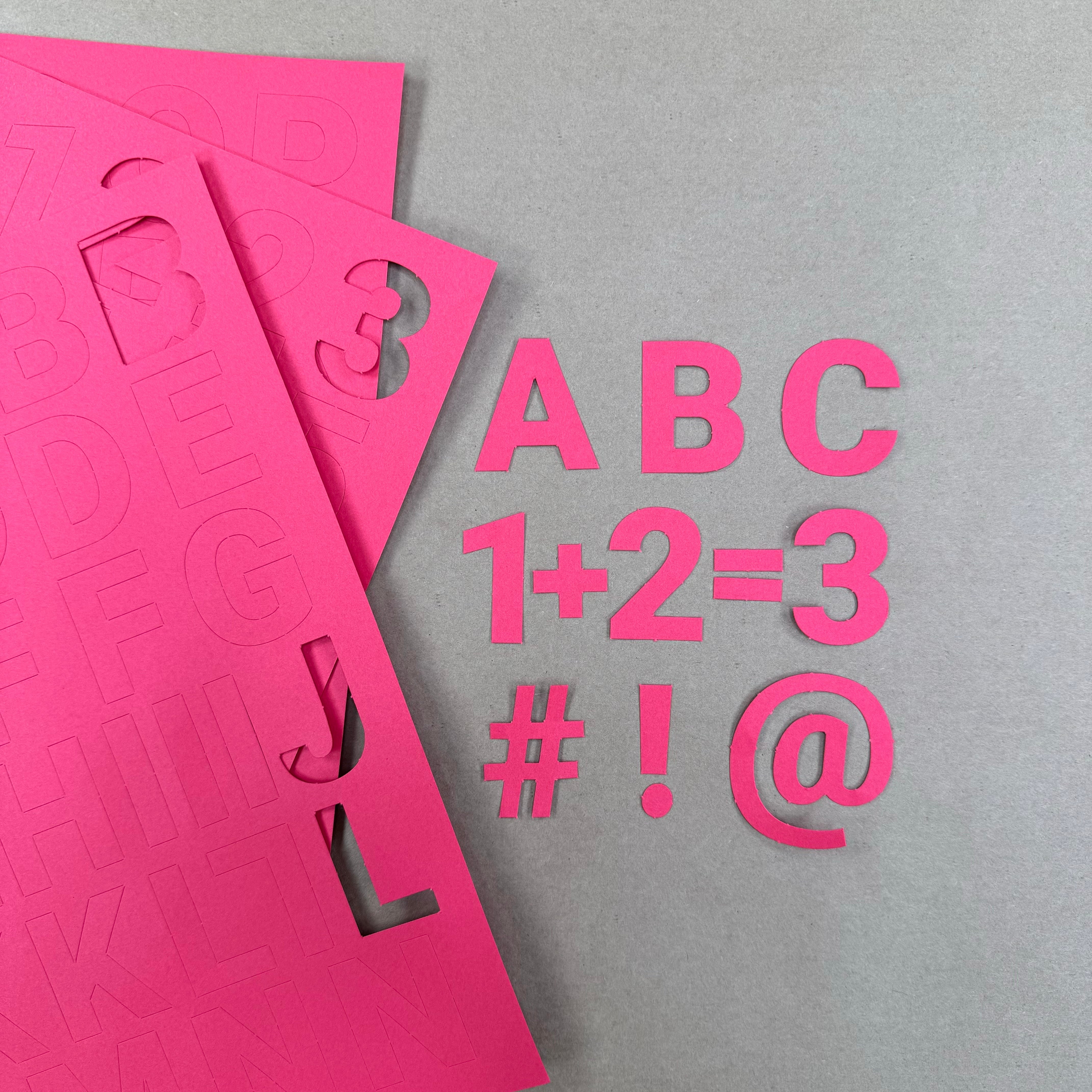 Bulletin Board Letters – 1.5 Inch