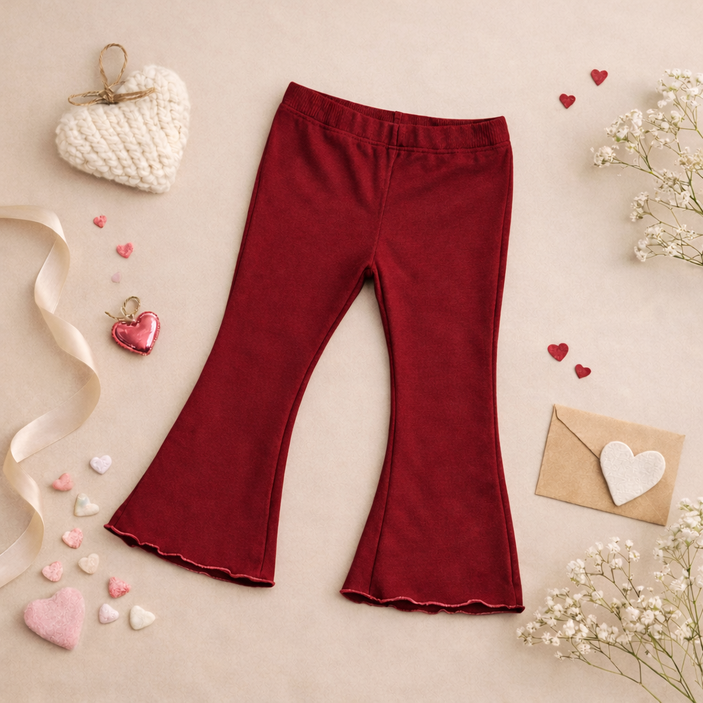 Ribbed Bamboo Flared Leggings - More Colors