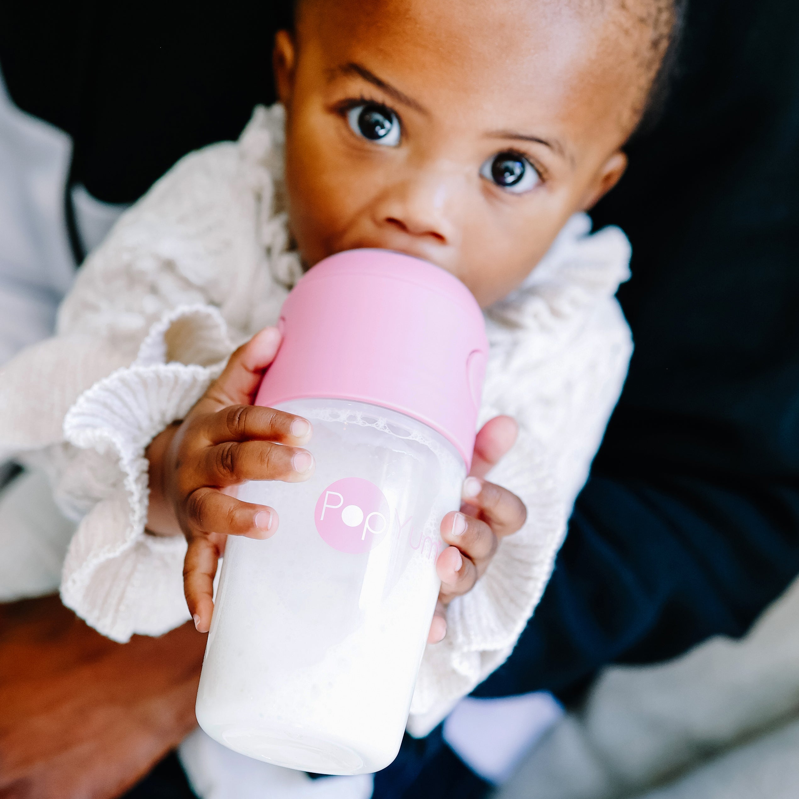 Popyum 5oz Anti-colic Baby Bottle For Breast And Formula Feeding, 3-pack, Pink, #1 Slow Flow Nipples