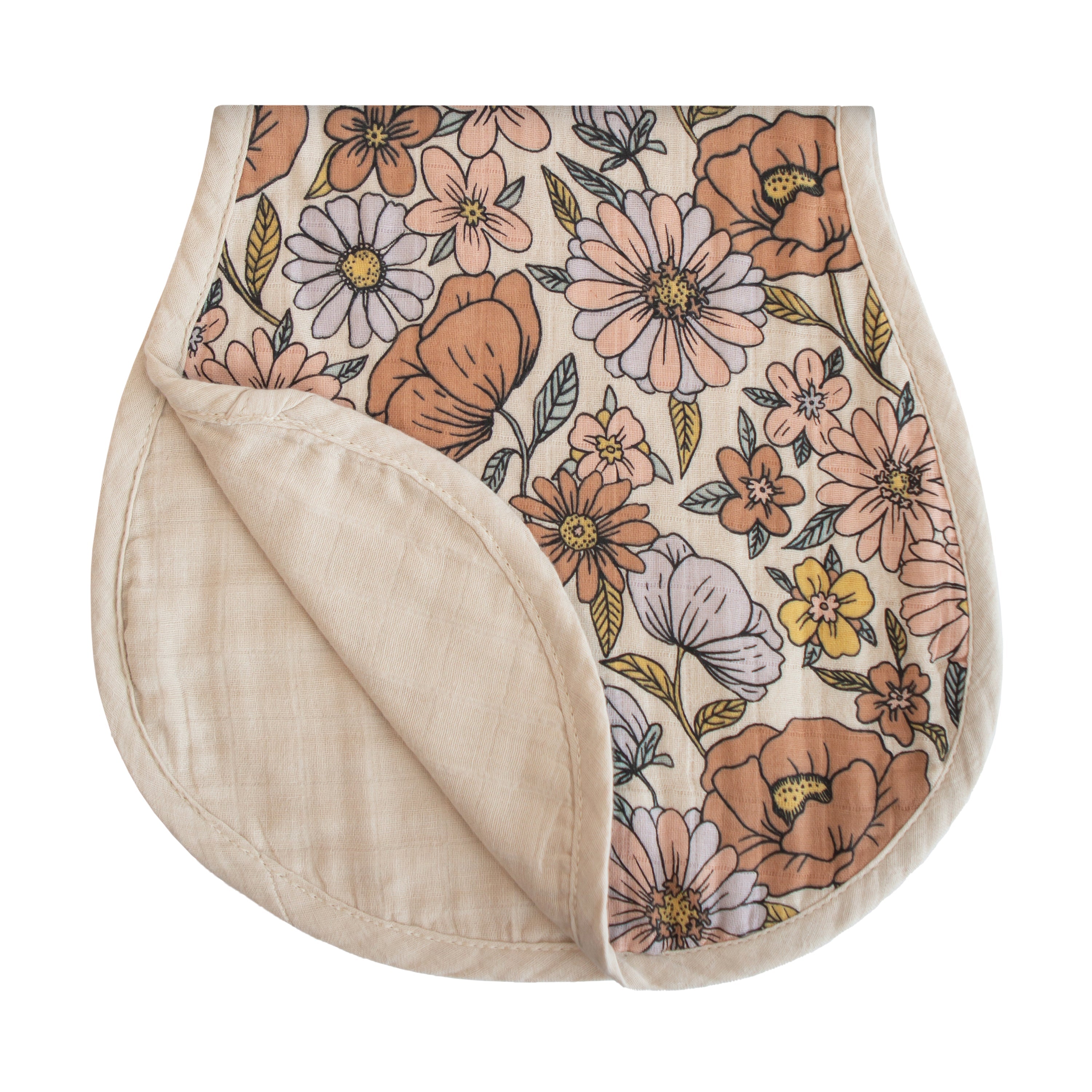Organic Cotton Muslin Burp Cloth 2-pack