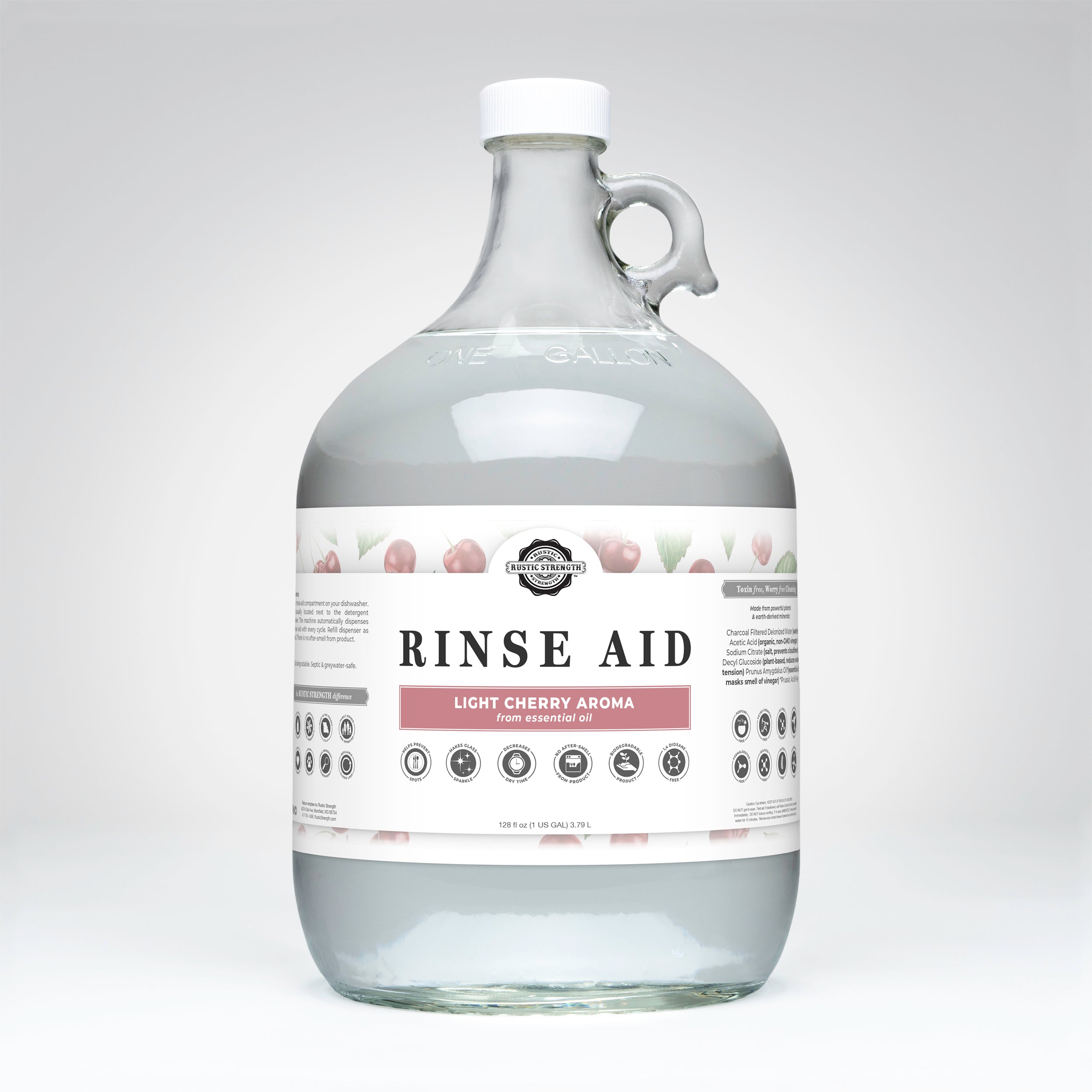 Rinse Aid For Automatic Dishwashers | Light Cherry