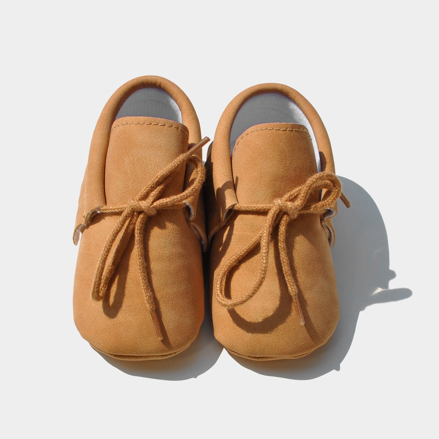 Moccasins Soft Sole Baby Beige