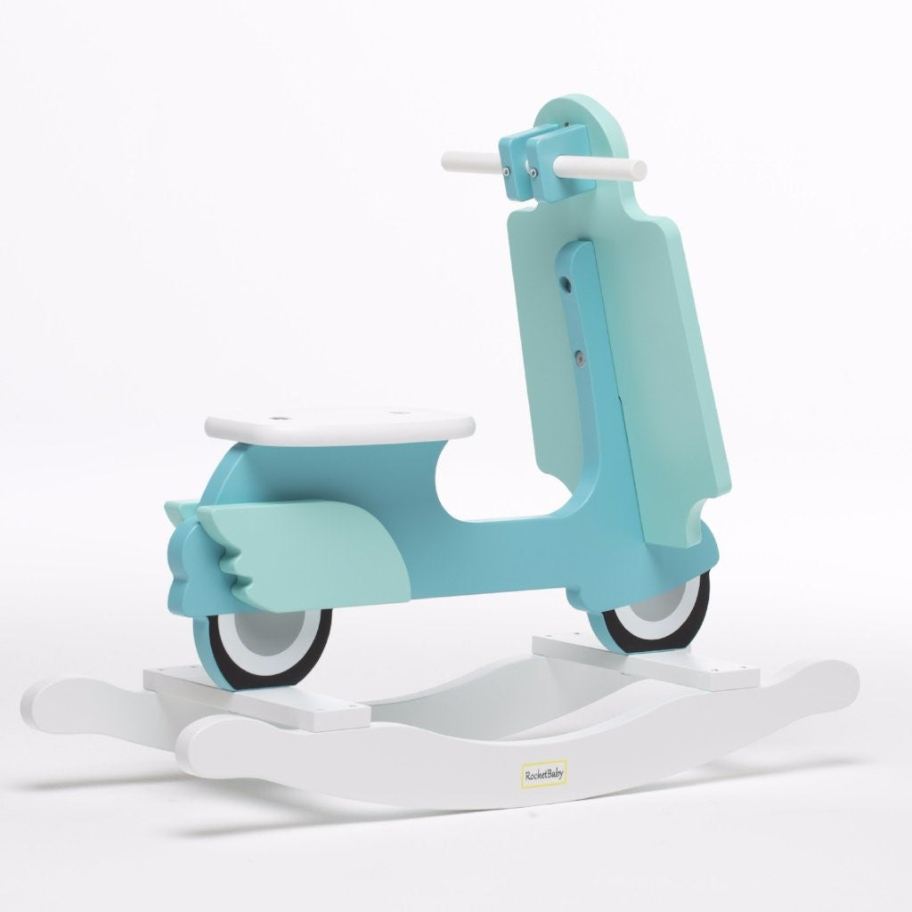 Rocking Toy Scooter Green Mint