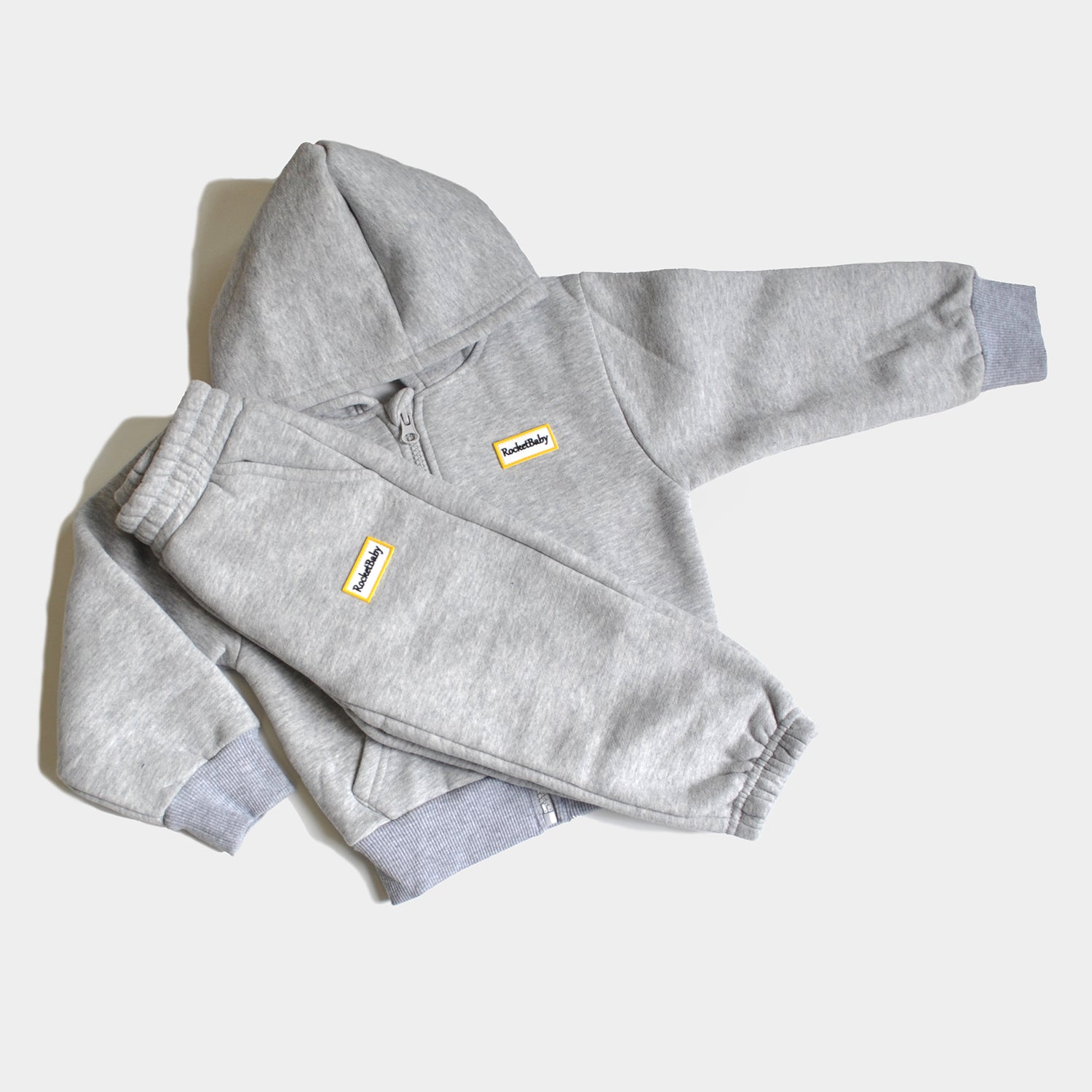 Hoodie And Sweatpant Set Grey