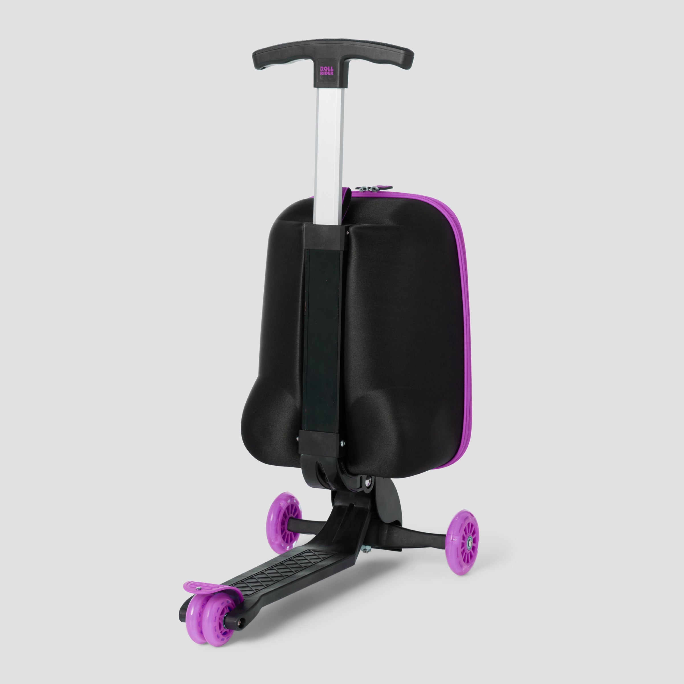 Purple Kids Scooter Suitcase