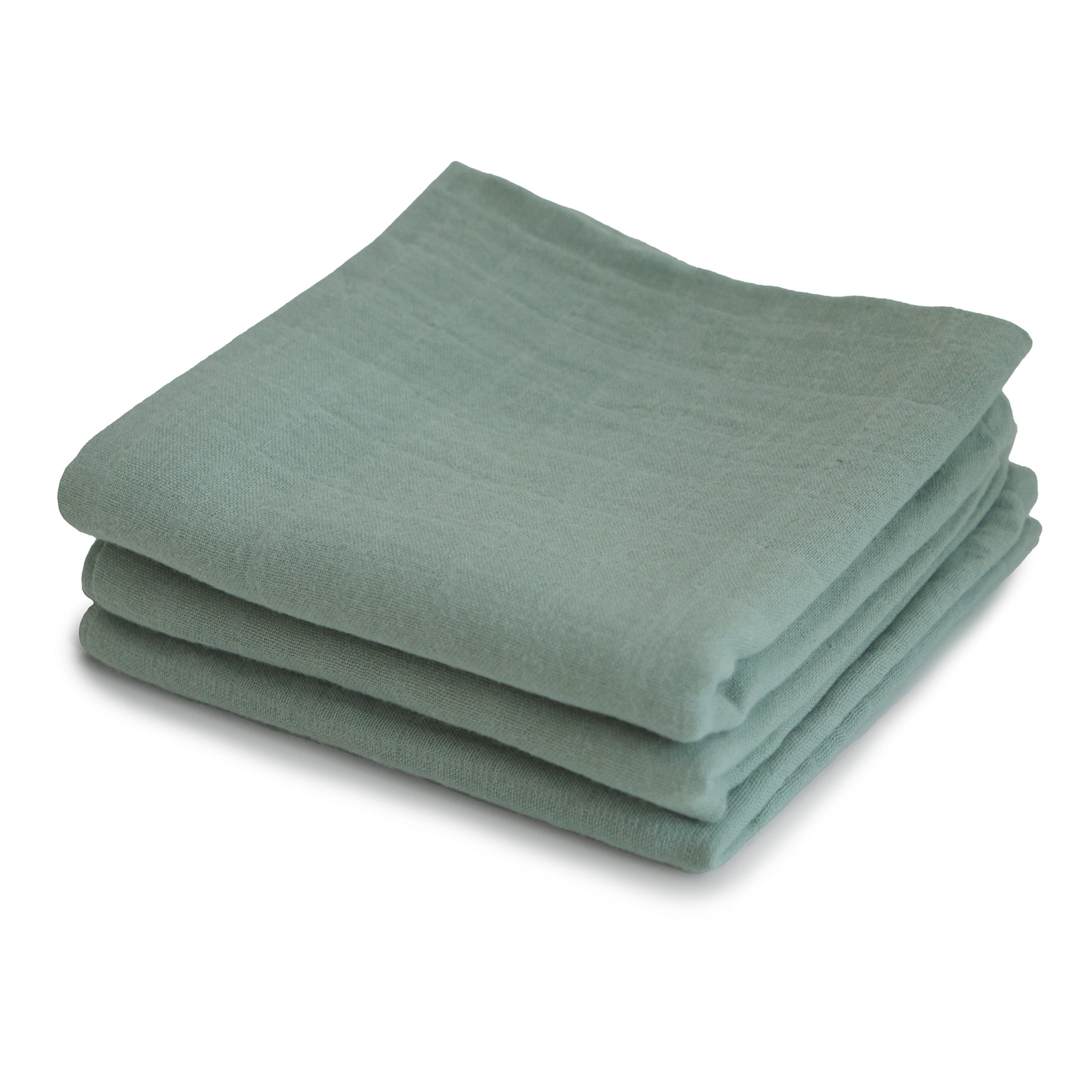 Organic Cotton Muslin Cloths 3-pack