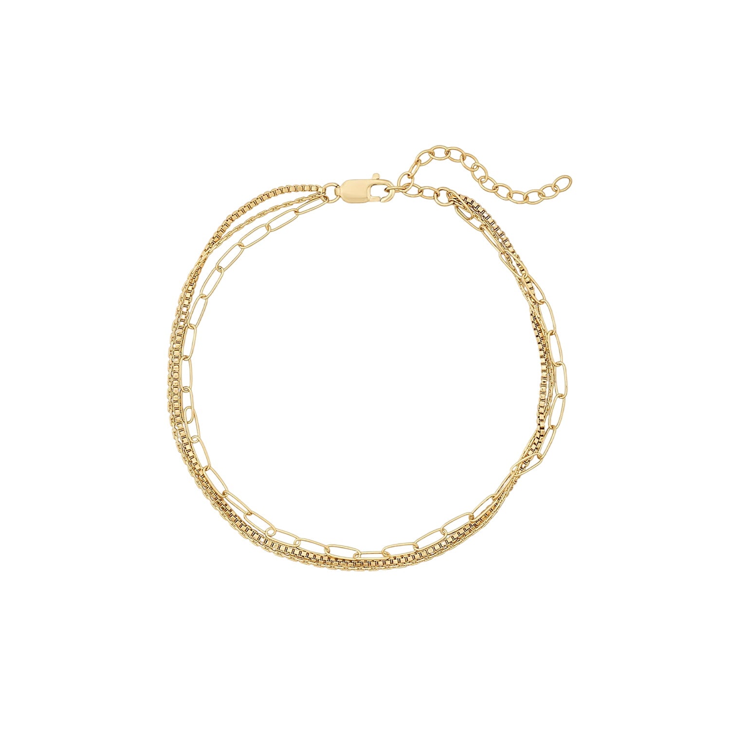 Rosalie Triple Strand Bracelet