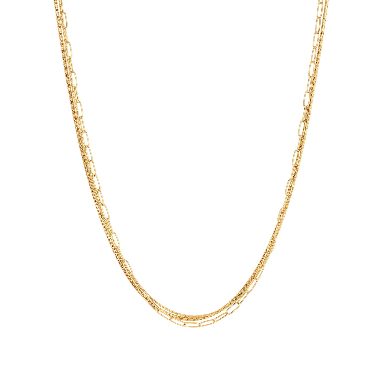 Rosalie Triple Strand Necklace