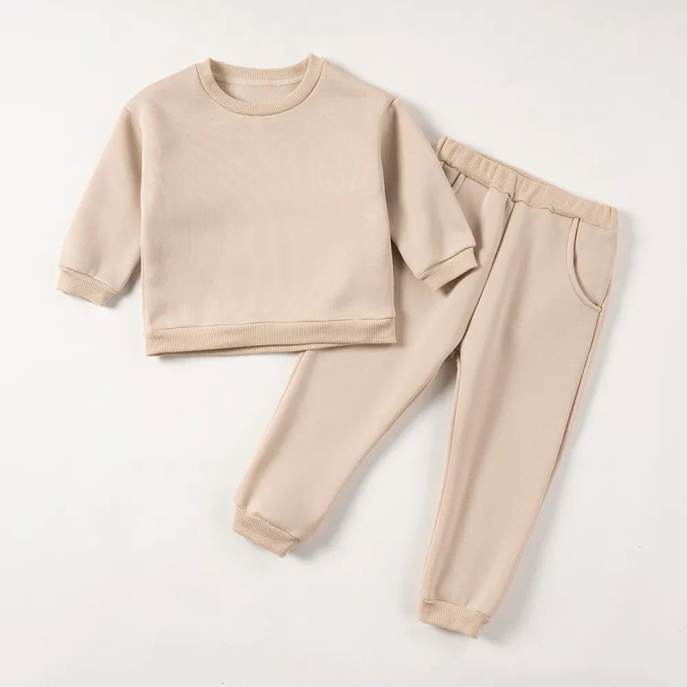 Pants And Sweatshirt Set In Cotton Multivariant