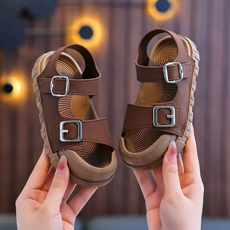 Children's Sandals With Toe Protection, Ages 1–10 Years
