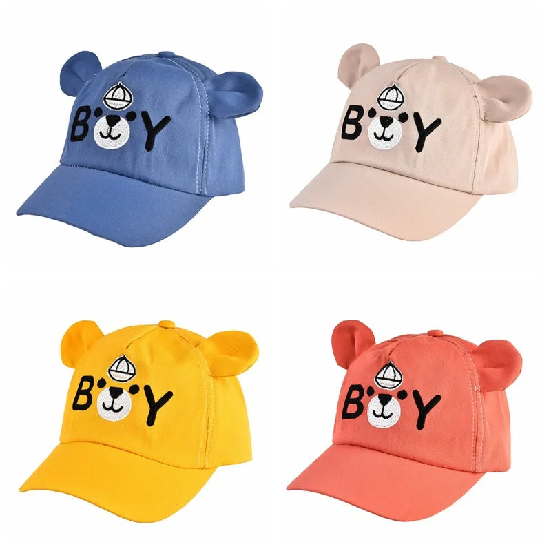 Summer Cap With Fun Animals For Children Multivariant