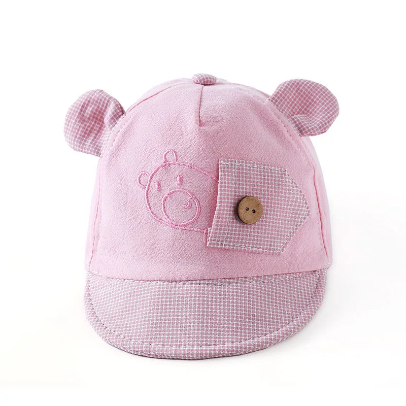 Summer Cap With Fun Animals For Children Multivariant