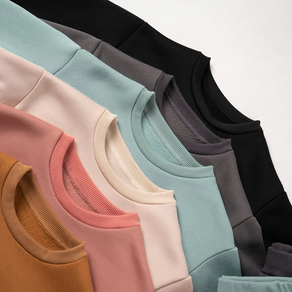 Pants And Sweatshirt Set In Cotton Multivariant