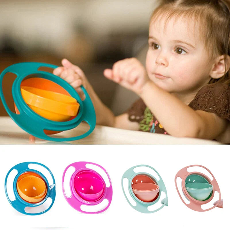 Spill Proof Gyro Bowl For Children Multivariant