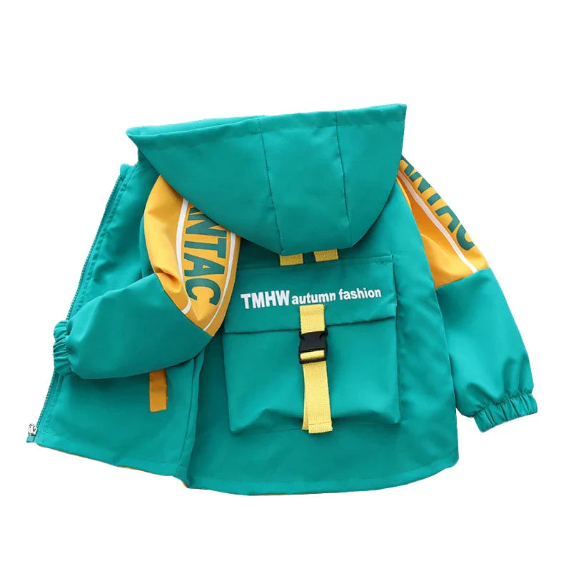 Sport Jacket With Hood For Children