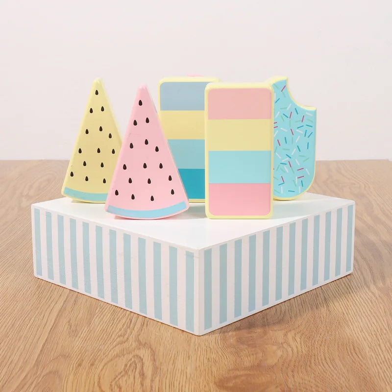 Wooden Pretend Play Food For Children Multivariant