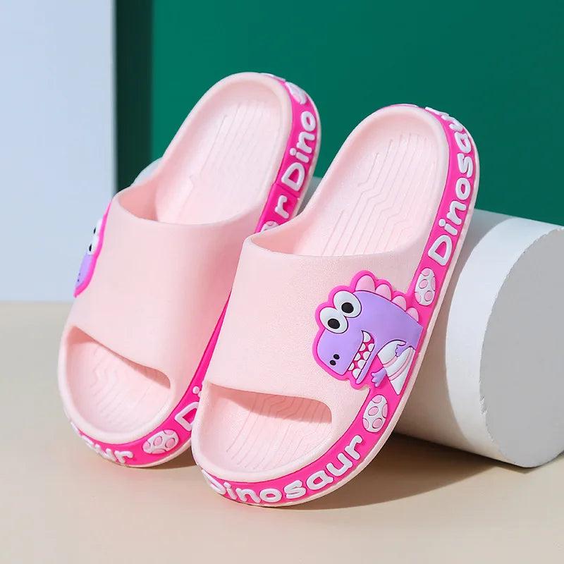 Non-slip Rubber Slippers Dinosaur For Children Multi-variant