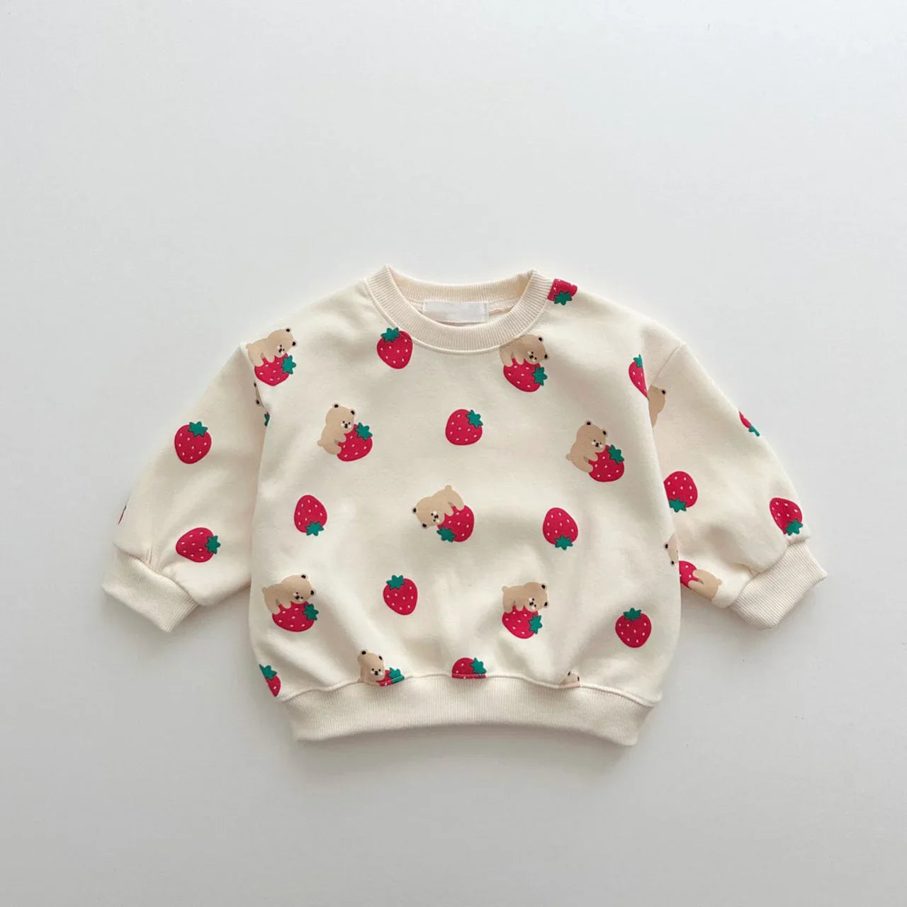 Pants And Sweatshirt Set Strawberries For Children