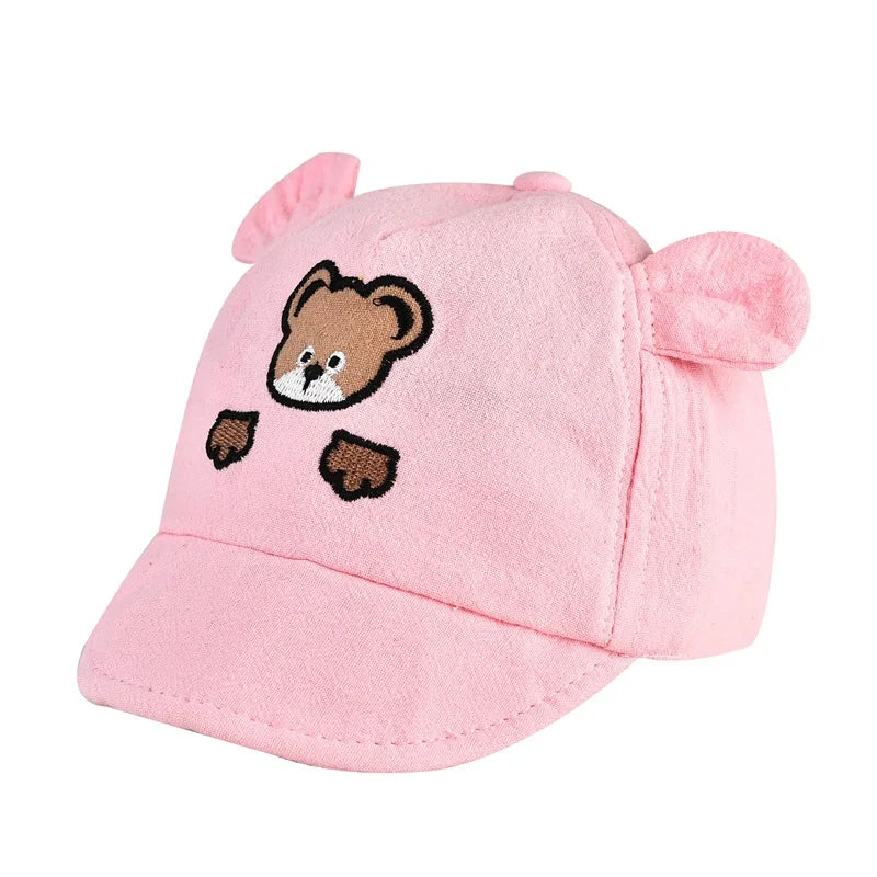 Summer Cap With Fun Animals For Children Multivariant