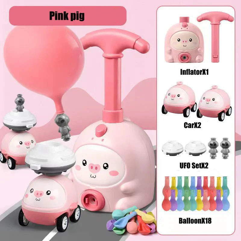 Flying Balloon Educational Game For Children Multivariant