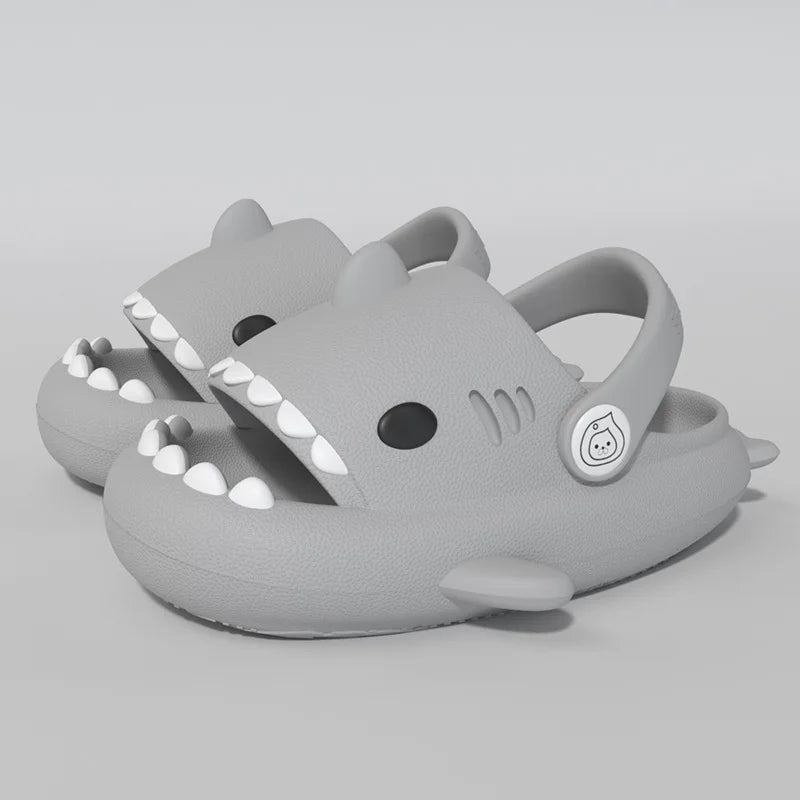 Non-slip Eva Shark Slippers For Children Multivariant