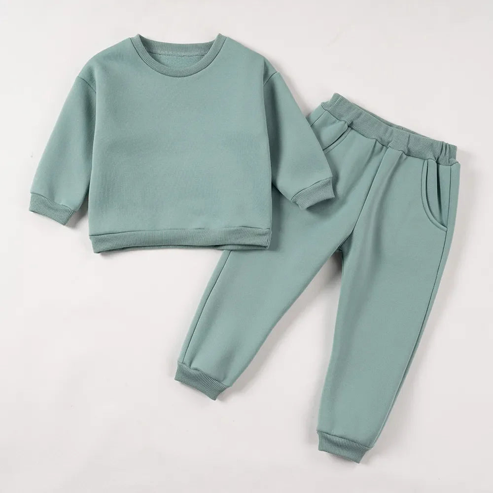 Pants And Sweatshirt Set In Cotton Multivariant