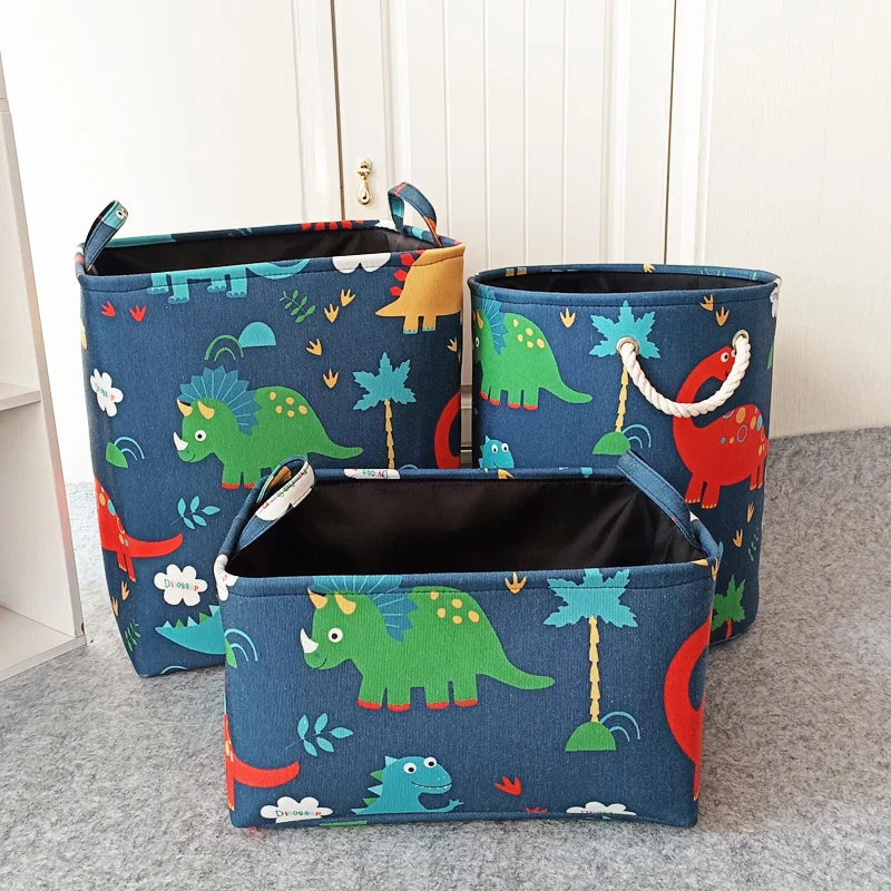 Toy Storage Box With Dinosaurs Multivariant