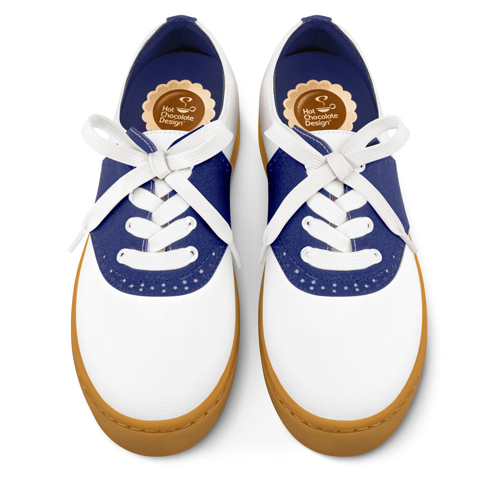 Saddle Blue Casual Sneaker
