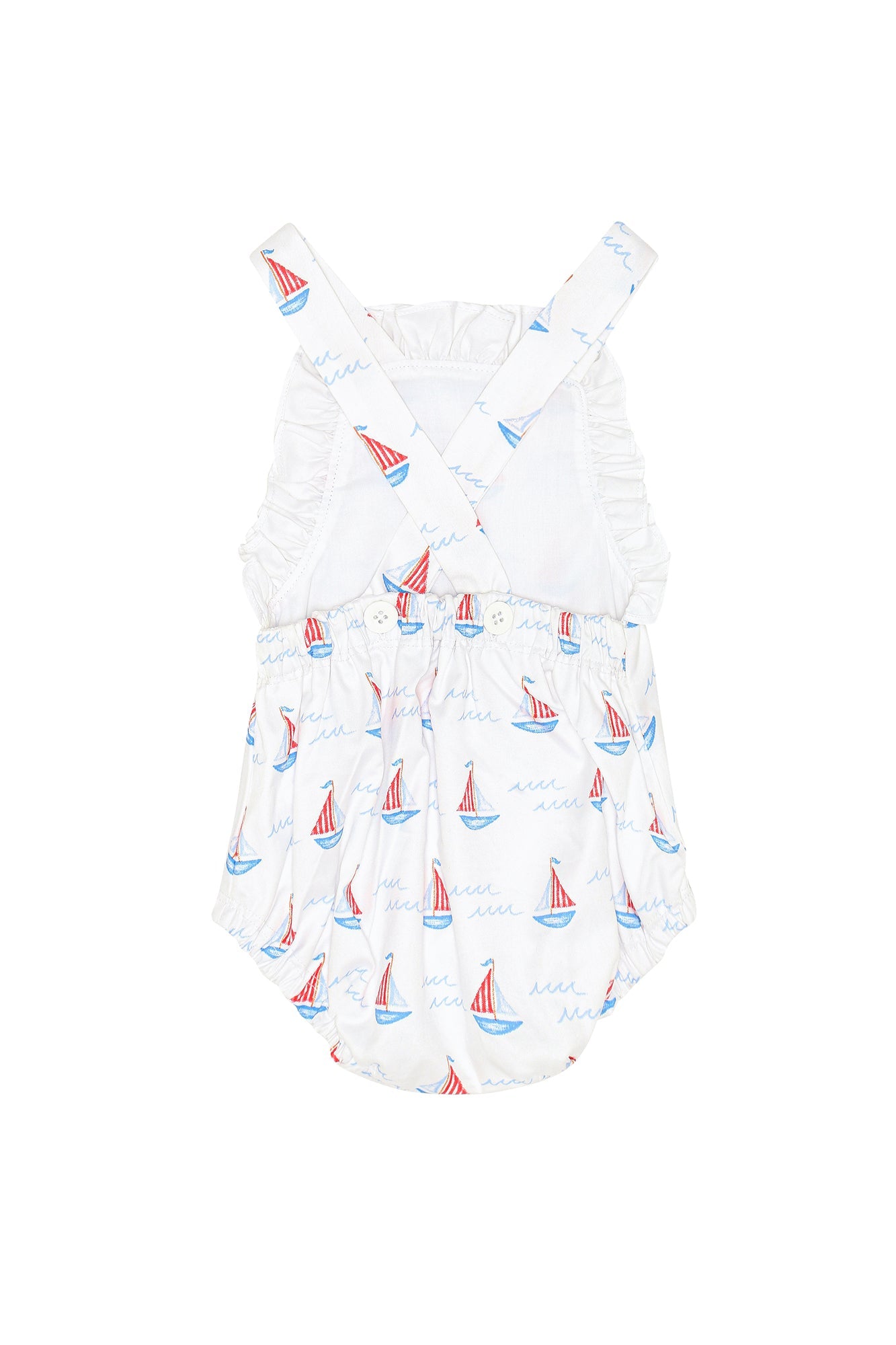 Sailboats Woven Summer Bubble