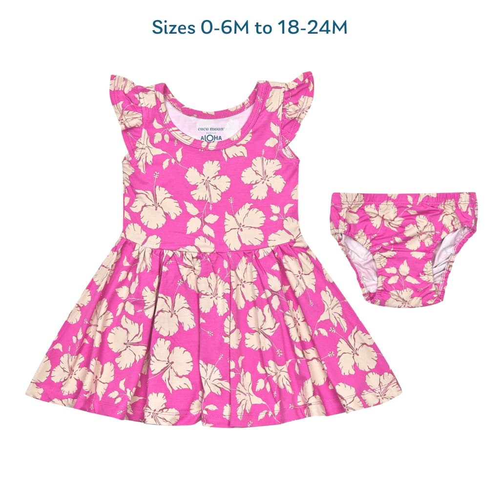 Salina Bamboo Flutter Sleeve Dress