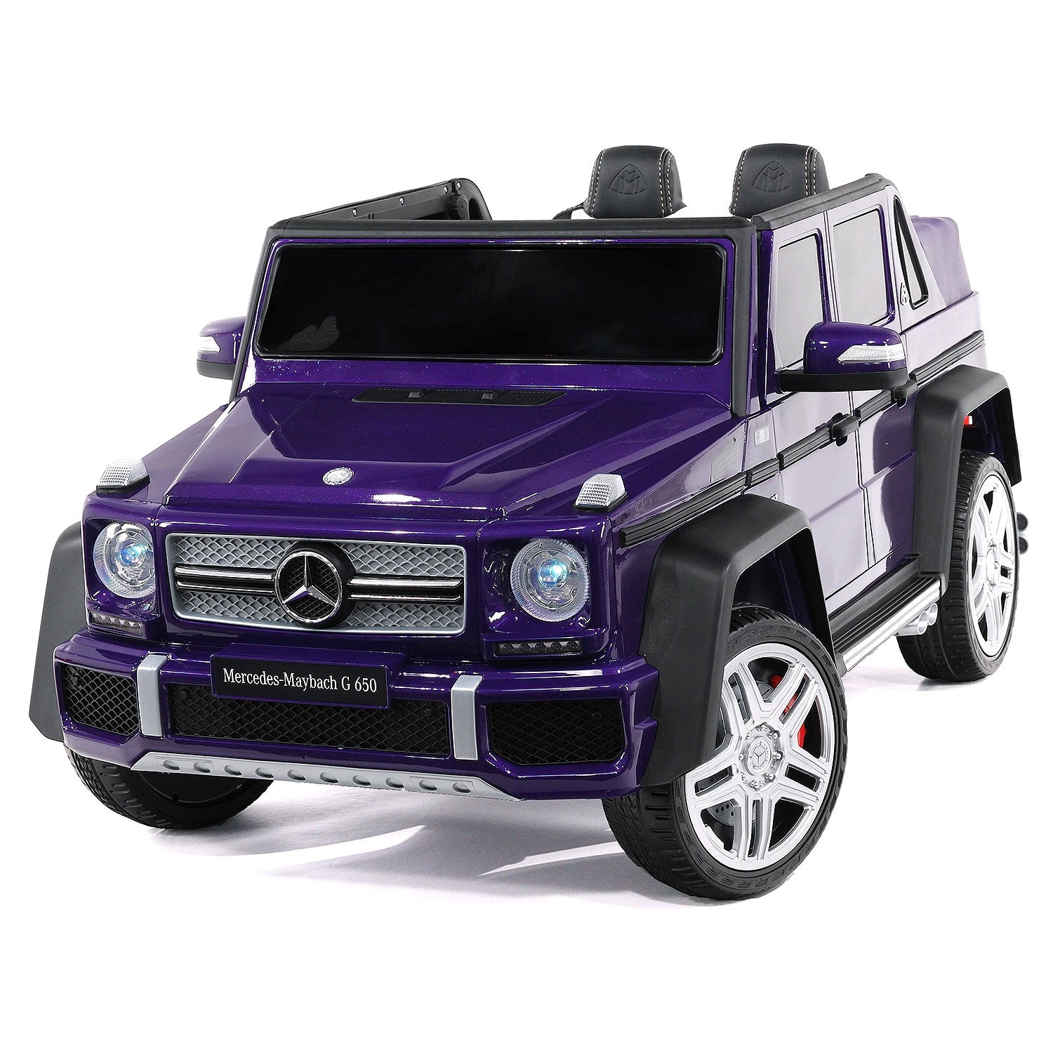 Mercedes Maybach G650 12v Kids Ride-on Car With Parental Remote | Purple