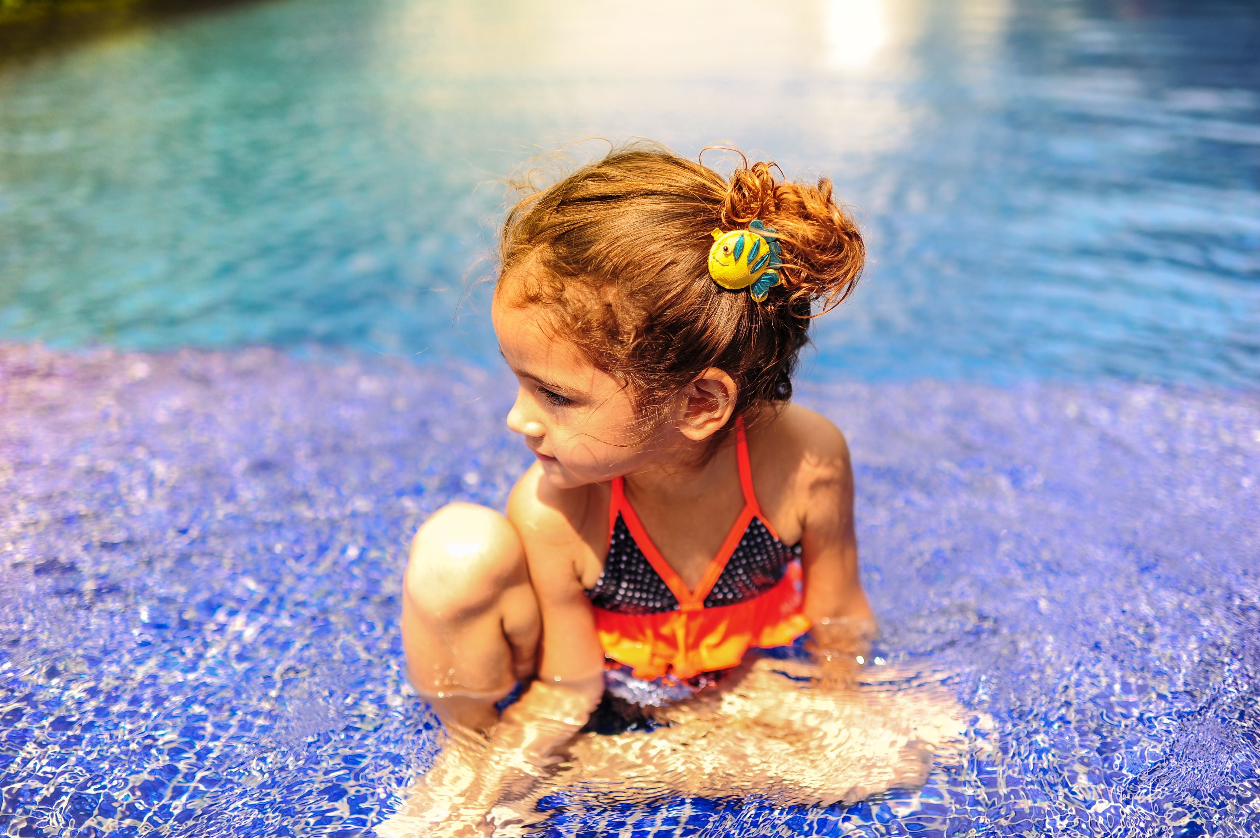 Making Waves Mermaid Hair Clips- Green And Glitter White