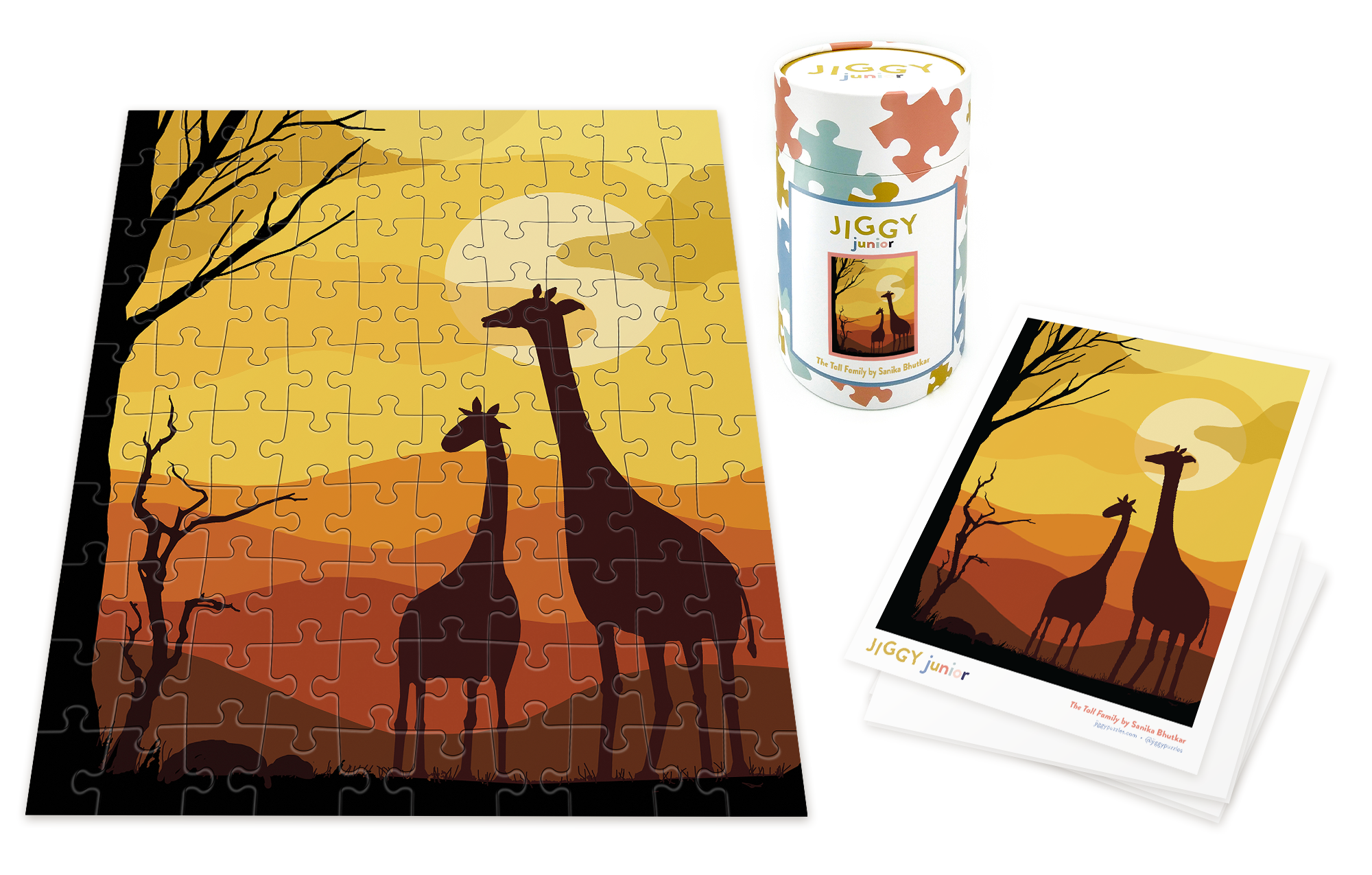 Jiggy Junior, The Tall Family By Sanika Bhutkar