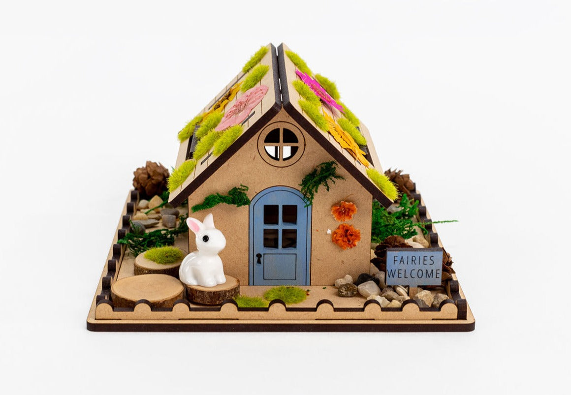 Fairy House + Garden