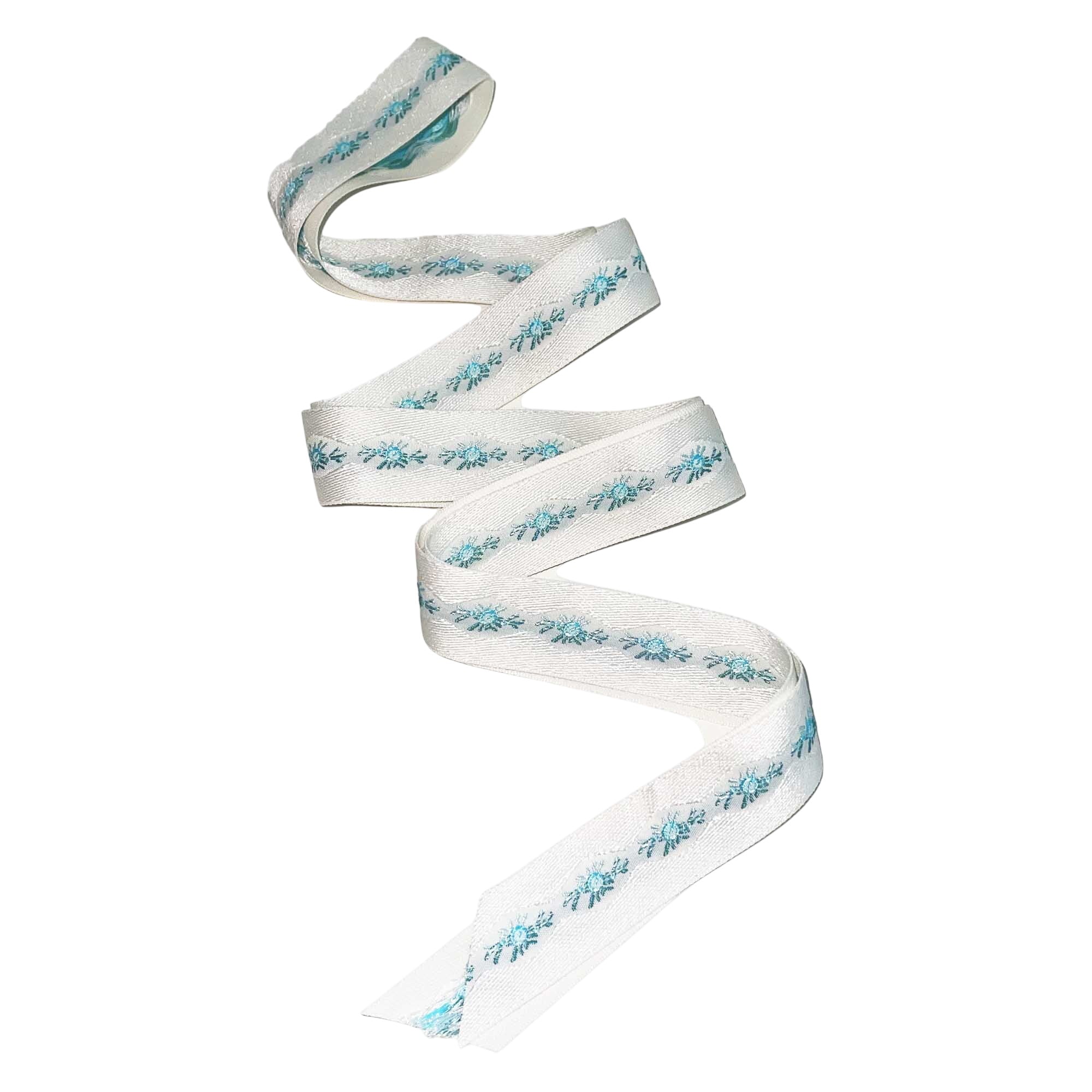Vintage Forget Me Not Ribbon - Long
