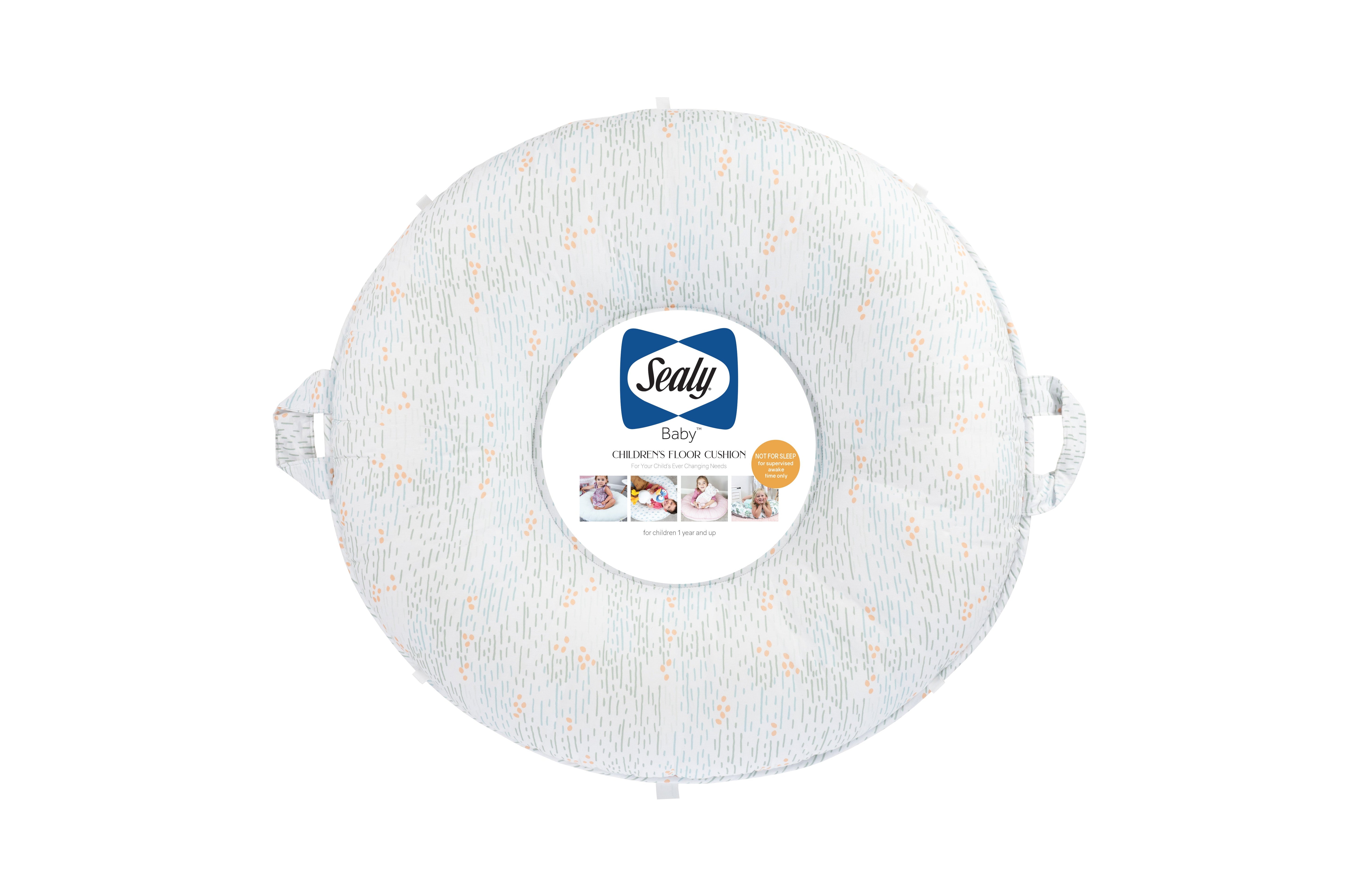 Sealy Children's Floor Cushion - Spring And Gray