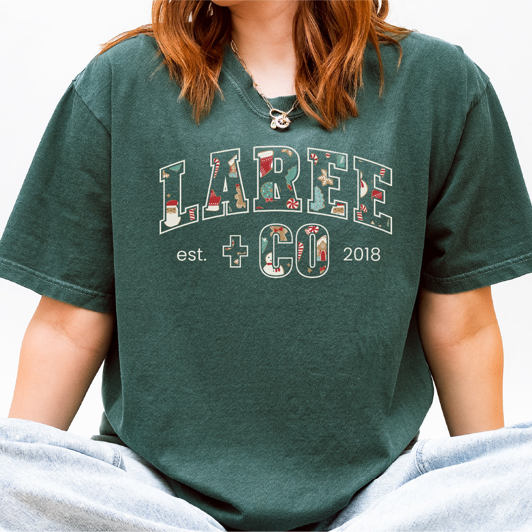 Scarlett Christmas Cookies Lc Pattern Tee